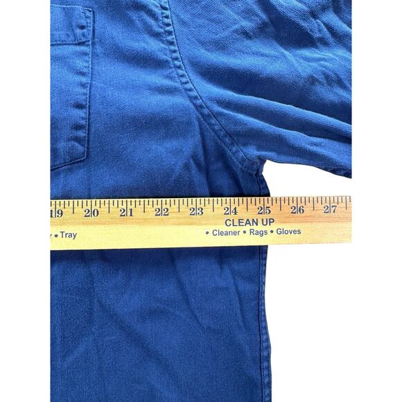 Alex Mill Wash And Go Button Down Shirt Mens Size XXL Blue Long Sleeve Cotton - Picture 5 of 7